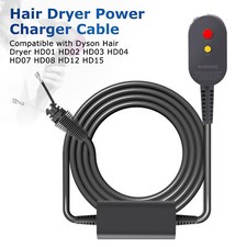 Plug Power Cable Cord 110V for Dyson Hair Dryer HD01/02/04/08/12/15 Cable Repair