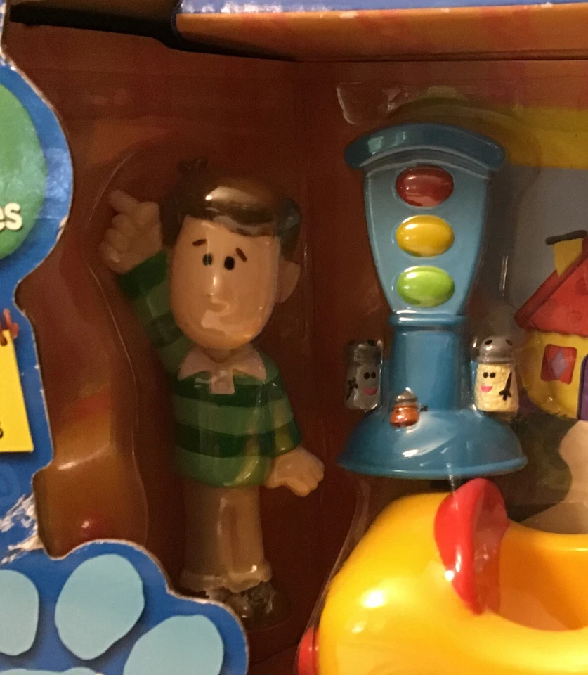 Fisher Price Blue's Clues Juego CARRERA COLECCIONABLE - NUEVO EN CAJA SELLADA ¡¡Raro!!! Foto 2 de 4