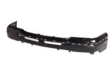 Black Front Bumper Face Bar without Brackets for 2003-2007 Chevrolet Silverado