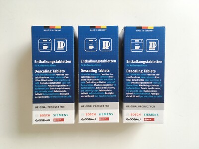 SIEMENS  Bosch  3 x 6 er Pack  18  Entkalkungstabletten  3 Pack   311864 TZ60002