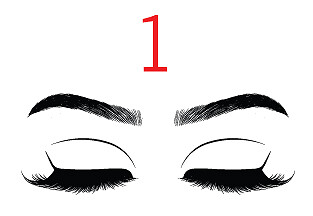 Eyes T-Shirt White Black Tee Shirt Eyelashes, Lashes, Eyebrow, Sleep, Closed - Picture 11 of 15