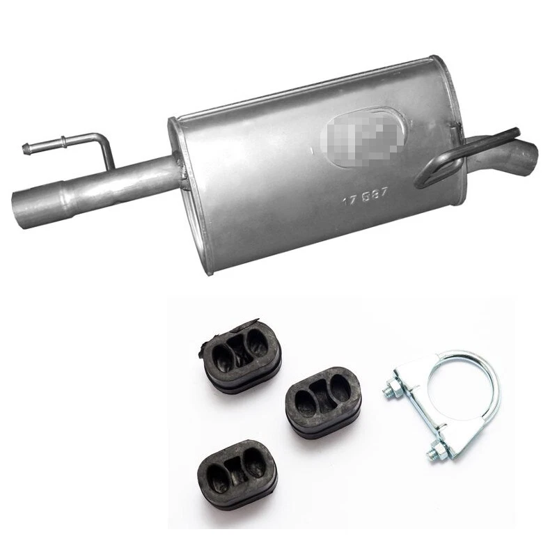 Endschalldämpfer +Montagezubehör Auspuff für Opel Meriva A Bj. 07/2004 - 05/2010