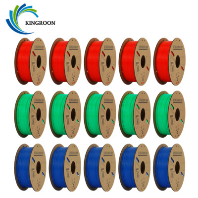 10KG 3D Printer Filament PLA PETG Matte High Speed 1.75mm Bundles Spool Roll 1KG