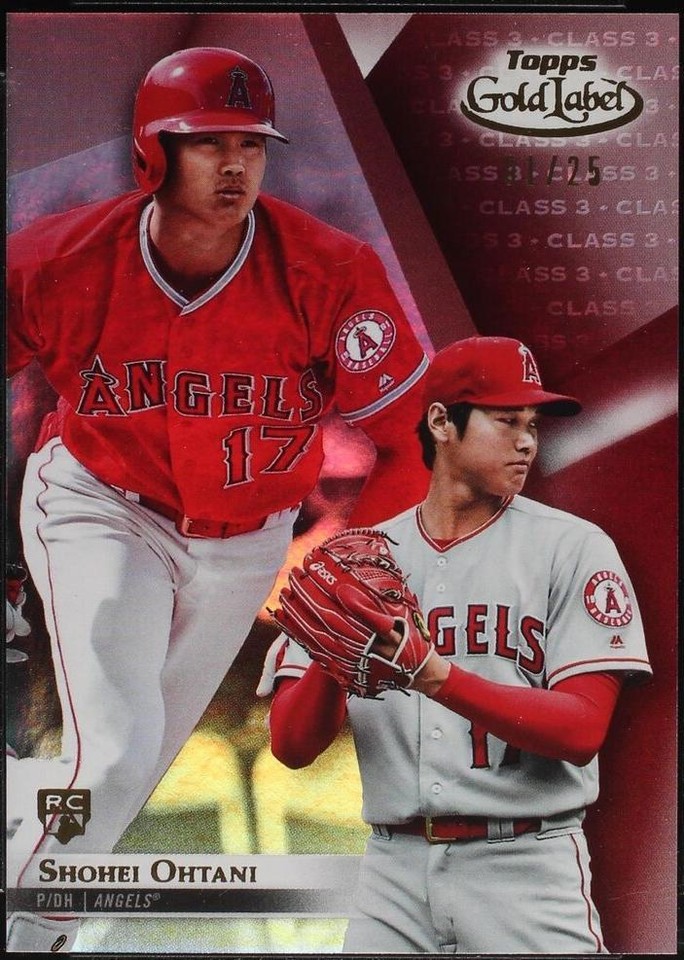 PSA10 topps 2018 gold label 大谷翔平 ♯17 安価