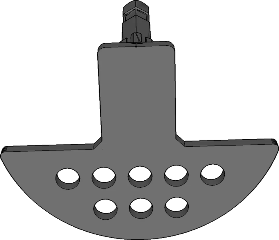 Dachrinnenreiniger, Aufsatz passend für GARDENA combisystem, Dachrinnen reinigen - Bild 2 von 3