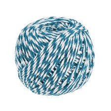 Twine Packing String Wrapping Cotton Twine 75M Blue and White Rope