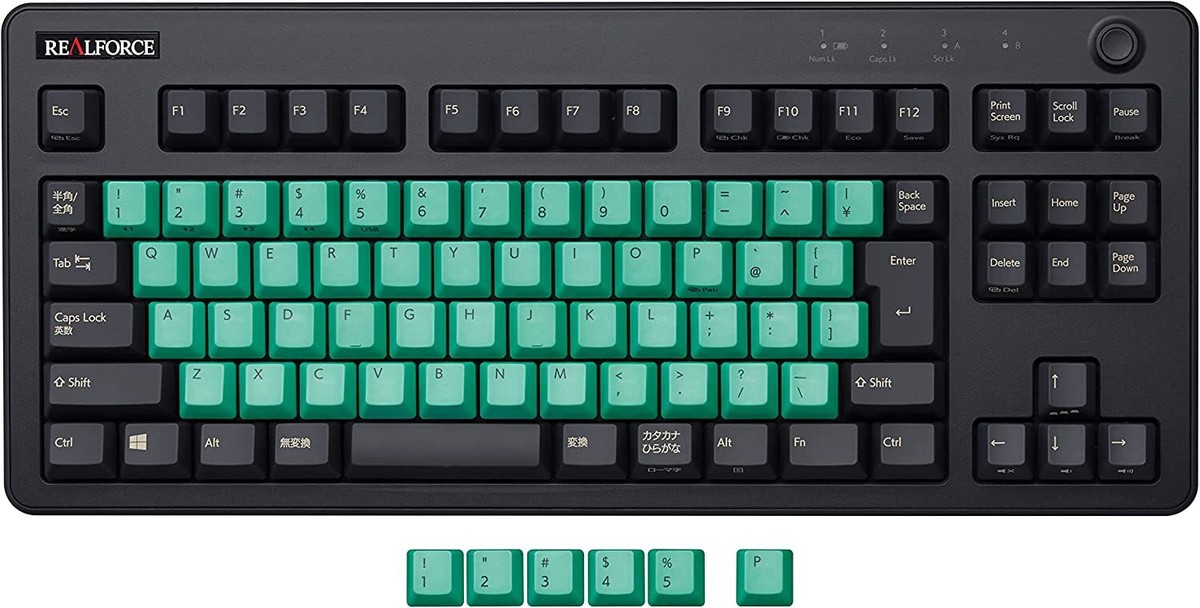 REALFORCE Topre R3 Keyboard R3S Compatible Color Keycap REALFORCE Topre R3 Keyboard R3S Compatible Color Keycap
