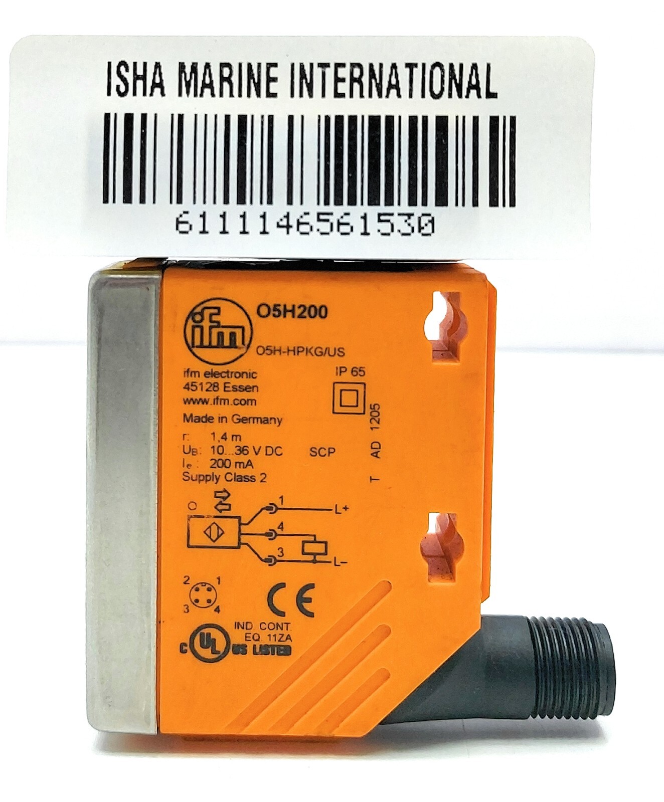 Capteur Photoélectrique Diffus IFM 05H200 05H-HPKG/US 1530