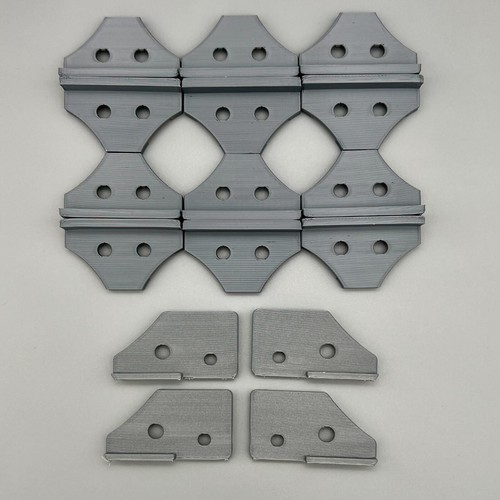 Fan Bracket 8 GPU Veddha Mining Rig - Plastic Fan Mounting 120mm Fans - O - Picture 8 of 11