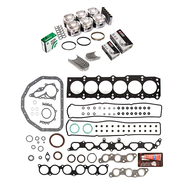 Full Gasket Set Bearings Pistons Fit 93-97 Lexus GS300 SC300 Toyota Supra 2JZGE - Image 2 of 4