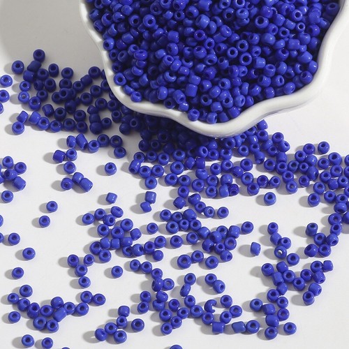 2-4mm Solid Color Czech Glass Loose Seed Spacer Beads Jewelry Making - Picture 19 of 25