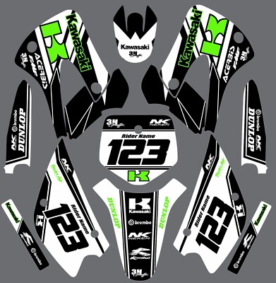 UFO Restyle Graphic Kit for 1998-2013 Kawasaki KX85 KX 100 KX 85 100 Decals