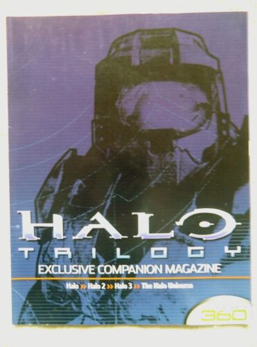 80996 Xbox 360 World Halo Trilogy Companion Magazine Magazine  - Afbeelding 1 van 1