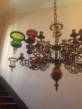 Grand Lustre double rang Oriental Mosquee Synagoguee