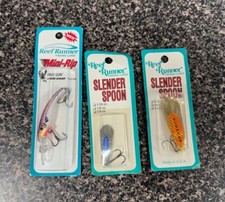 * REEF RUNNER LURES * SLENDER SPOON/ MINI-RIP ' MIXED LOT OF 3 '
