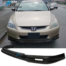 Fits 03-05 Honda Accord Sedan MUG Style Front Bumper Lip Spoiler PP