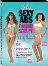 Jeanette Jenkins The Hollywood Trainer: Sexy Abs Cardio Sculpt - DVD - GOOD