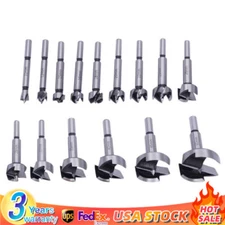15PCS Professional Wood Forstner Drill Bit Set Metric 10-50mm High Carbon Steel