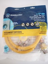 Eastman 1/2  OD Gas Dryer Connector Kit 48  Length