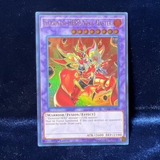 Yugioh Elemental HERO Nova Master Ultra Rare 1st Edition BLLR-EN056 Card