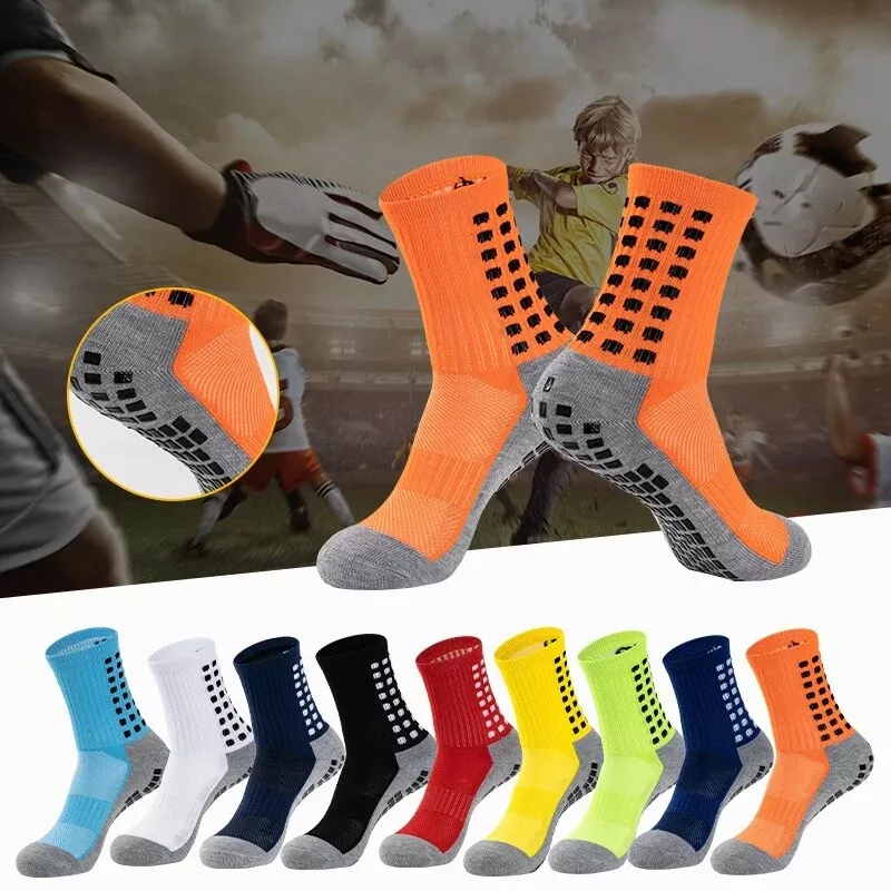 Sport Socks Anti Slip W/grip Soccer Men Women Basketball Football