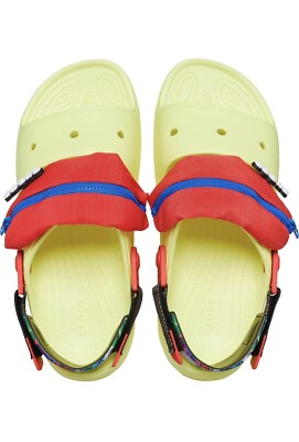Crocs Classic All Terrain Sandals With Zipper Pouch Desert Trip 2 Men 8/ Wmn 10 Crocs Classic All Terrain Sandals With Zipper Pouch Desert  main image 4