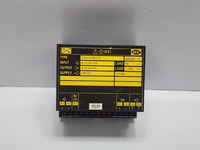 DEIF Tdg-210dg/2 Isolierung Verstärker 405240.10