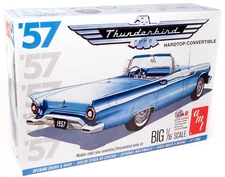 AMT 1957 Ford Thunderbird Hardtop/Convertible Big 1:16 Scale Model Car Kit 1206