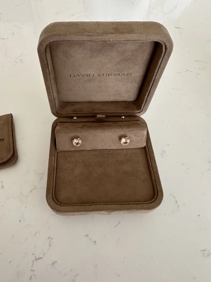 David Yurman Chatelaine Heart Stud Earrings - Image 4 of 4