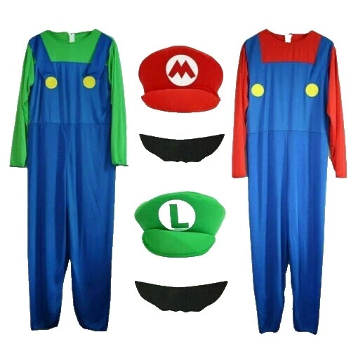 Mario Bros. Disfraces Traje completo para hombres