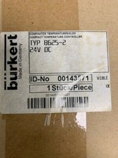 New Burkert 8625-2 PI-Controller for Easy Temperature Control 24V DC Qty
