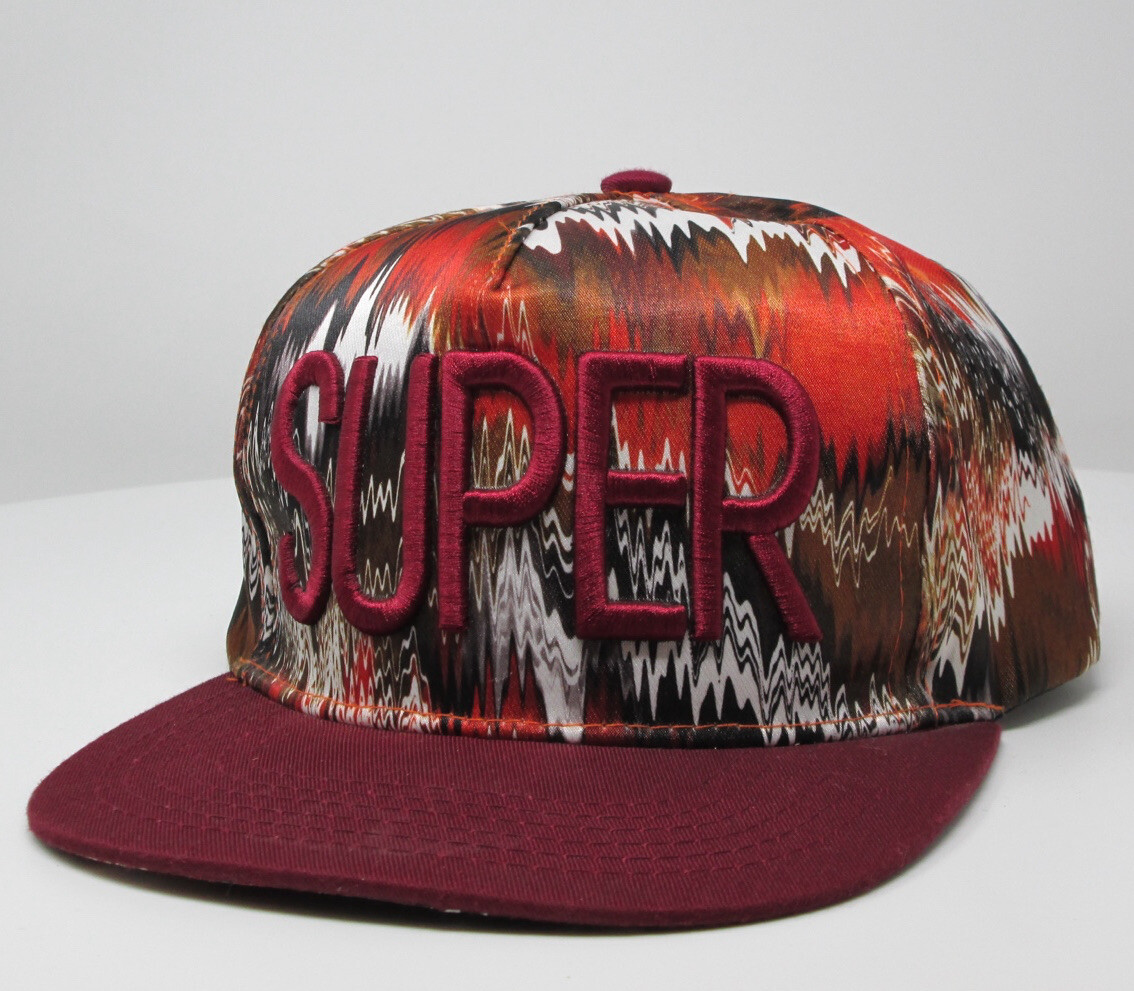 SUPER Multicolor Baseball Hat Snapback - image 1