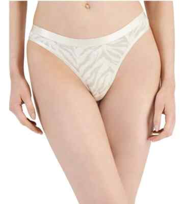 Jenni Core Panty, Satin Trim Thong, Color  Tiger,  XL, set of 2 , NWT
