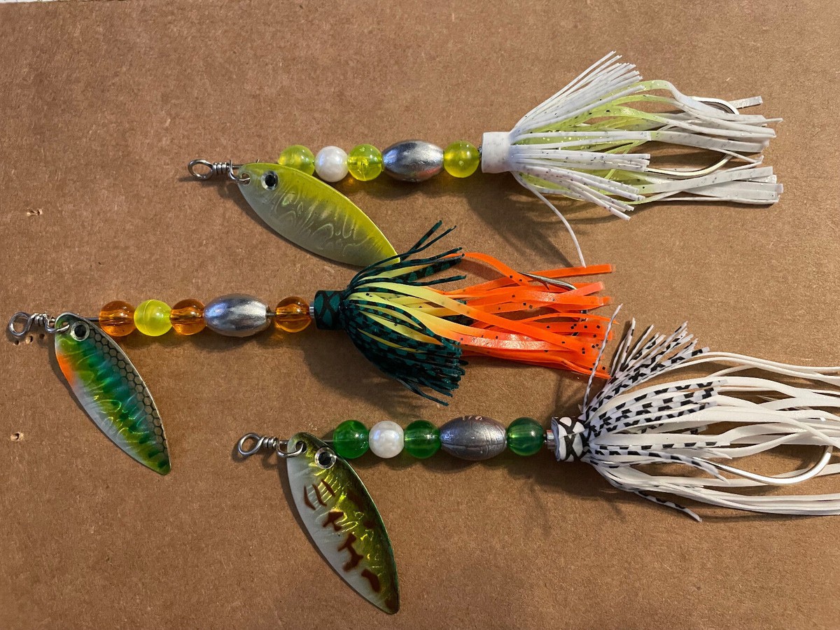 3 BTS Bass Buster Lures. Bass, Striped Bass, Pike, Snook, Redfish. 3PKBBL-01