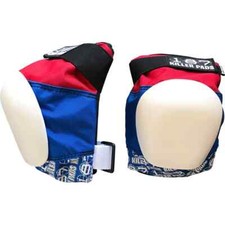 Size Medium 187 Killer Pads Pro Knee Pad - Red / White / Blue