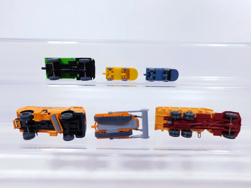 CP272-0.5# 6X H0/1:87 Model: Unimog + Sweeper + Tipper Etc, TOP - Image 3 of 4