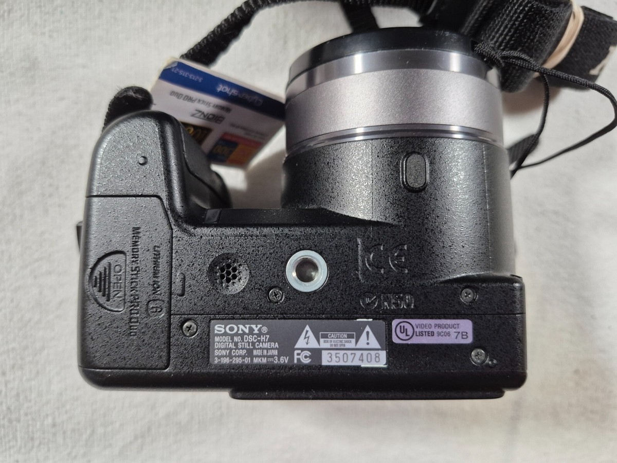 Sony Cyber-shot DSC-H7 8.1MP Digital Camera with 15x Optical Zoom
