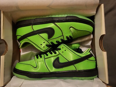 Nike SB x Powerpuff Girls 'Buttercup' Dunk Low Pro QS PS Skate