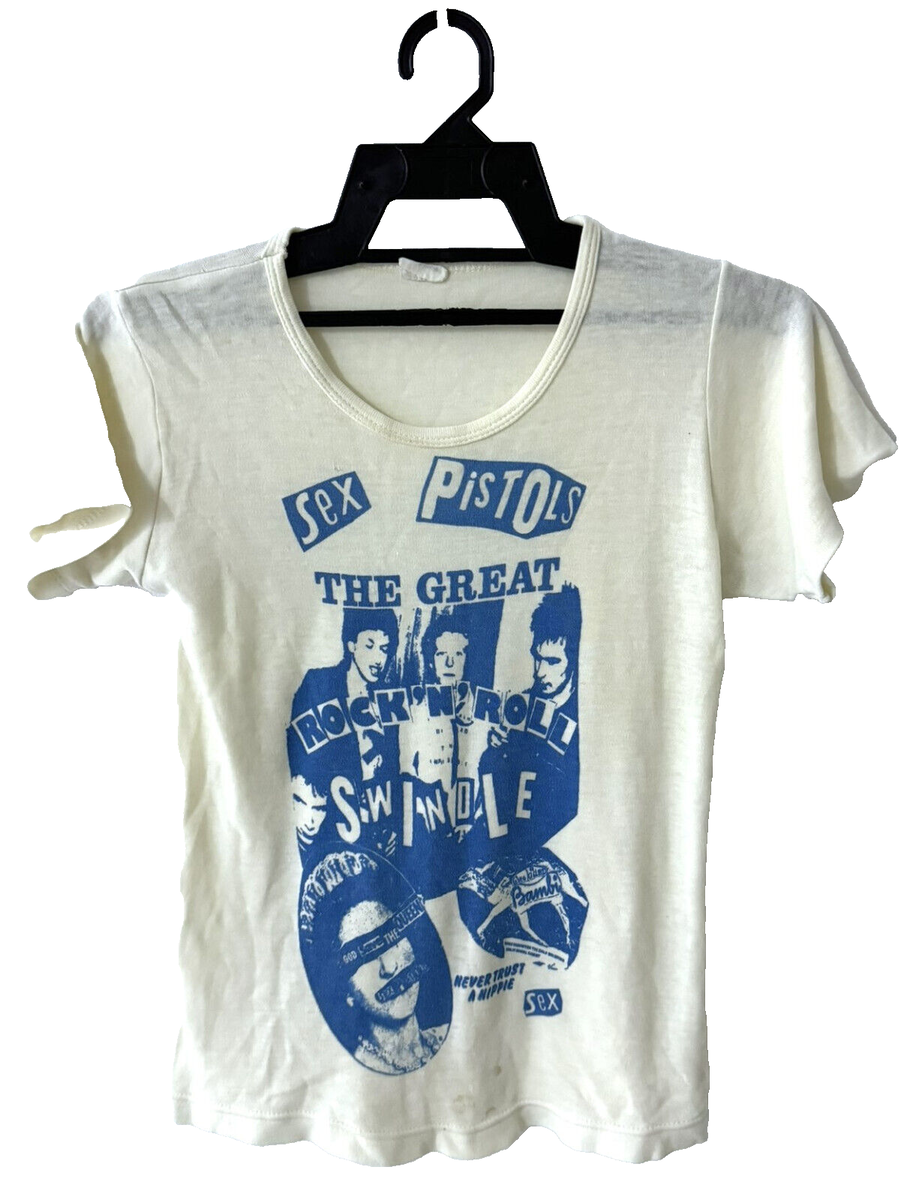 VINTAGE 70s SEX PISTOLS PUNK ROCK TOUR CONCERT PROMO T-SHIRT VINTAGE 70s SEX PISTOLS PUNK ROCK TOUR CONCERT PROMO T-SHIRT