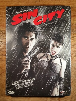 Sin City DVD 2005 Movie + Slipcover Bruce Willis Jessica Alba