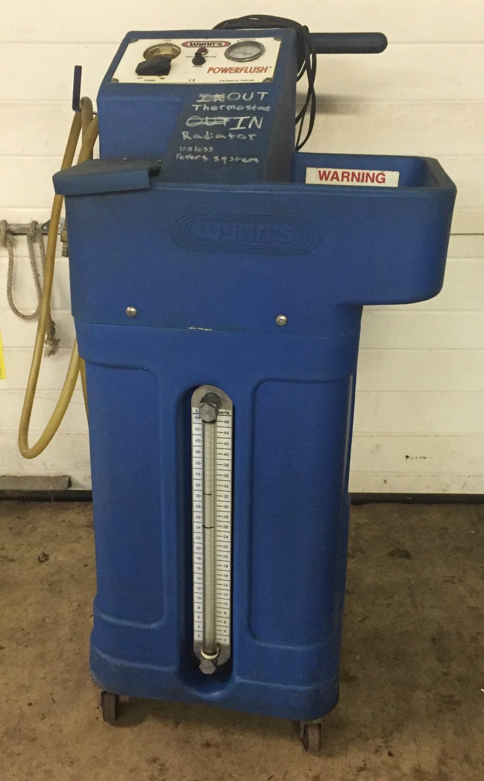 Wynn'S Power Flush Coolant Transfusion System Machine 118 eBay