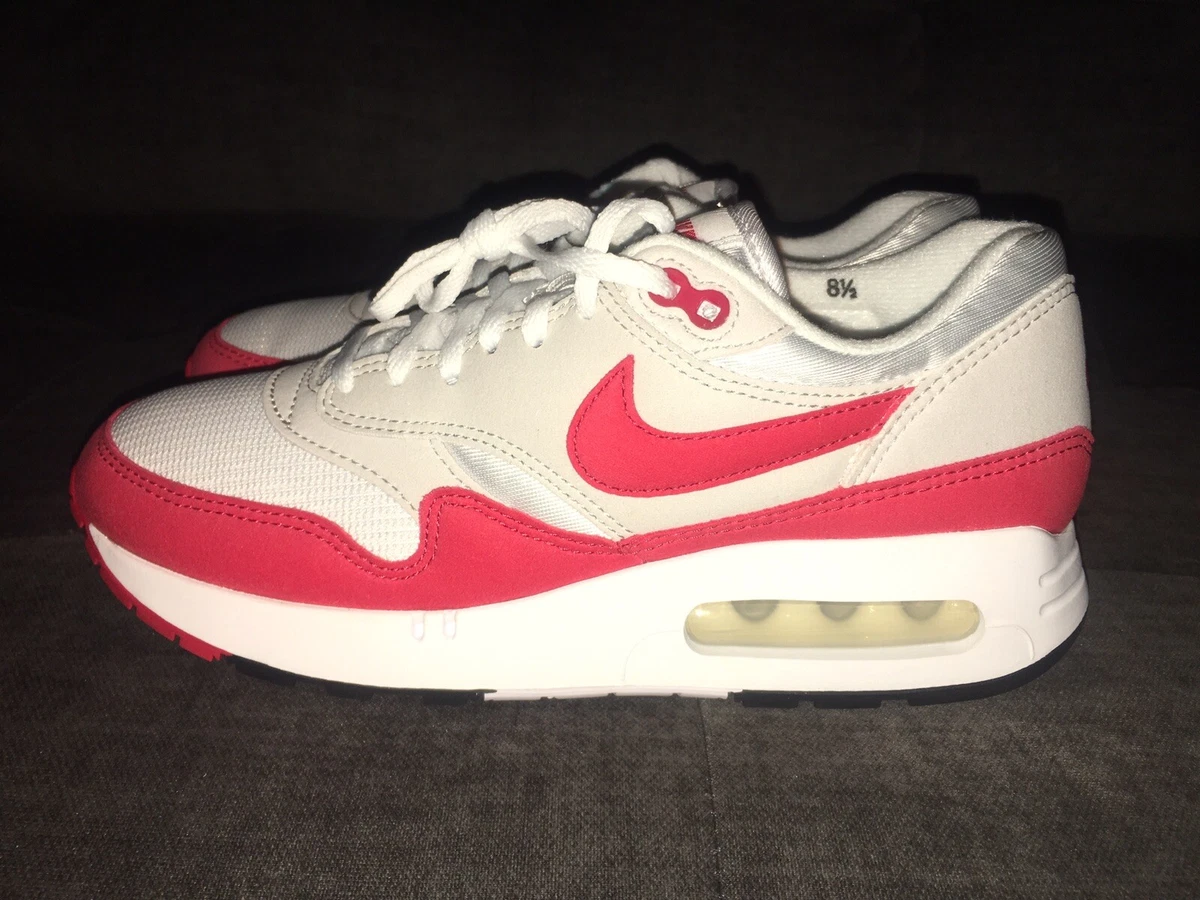 Nike Air Max 1 86 OG grande bulle rouge blanc femme taille 8 5 homme taille 7 D