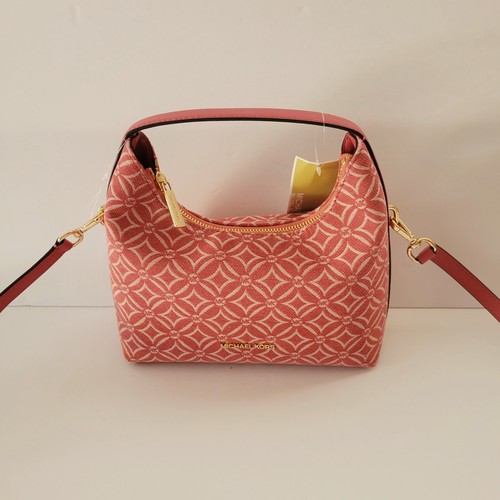 Michael Kors Ember Small Messenger Top Handle Handbag Crossbody Light