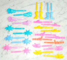 Barrettes Woolworths Goody Snap-Tight Show Offs 26pc Western Lot Cowboy Boots