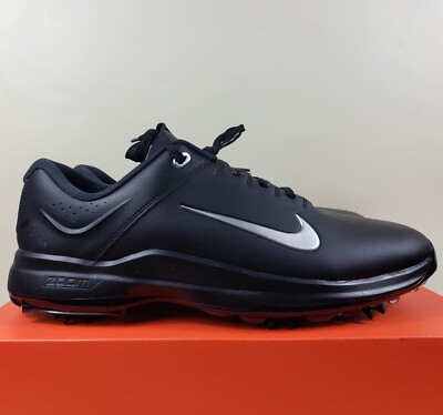 Nike Air Zoom Tiger Woods 20 Black Mens Size 12 CI4510-001 Golf Shoes New