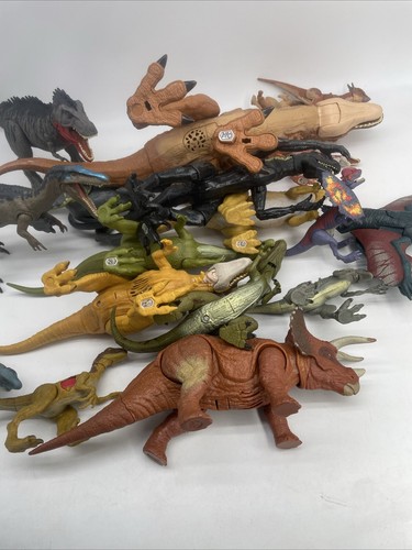 Huge Lot of 18 Mattel Jurassic Park/world Dinosaur Figures 2017-2019 RETIRED - Picture 13 of 14