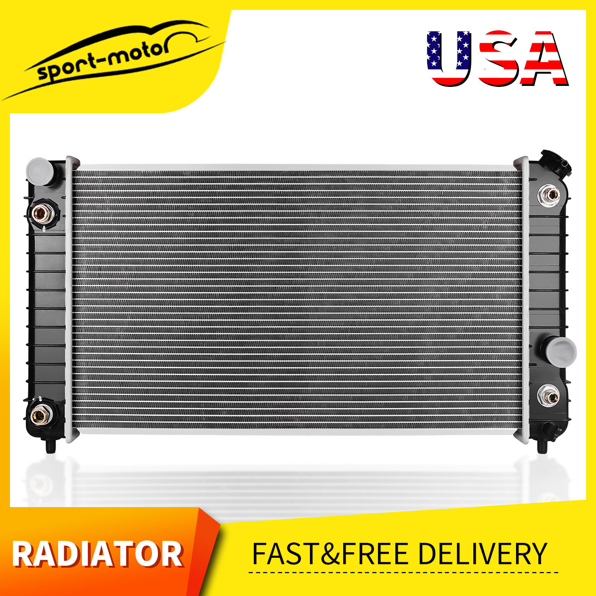 Radiator for Chevrolet Blazer S10 GMC Jimmy Sonoma Isuzu Hombre 4.3L 4.2L 1826