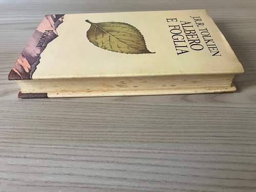 "LE MIE COLLEZIONI PERSONALI” ALBERO E FOGLIA Tolkien Rusconi 1976 Prima Ediz. - Foto 3 di 7