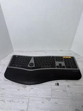 ProtoArc EK01 Plus Backlit Ergonomic Split Keyboard Grey Black