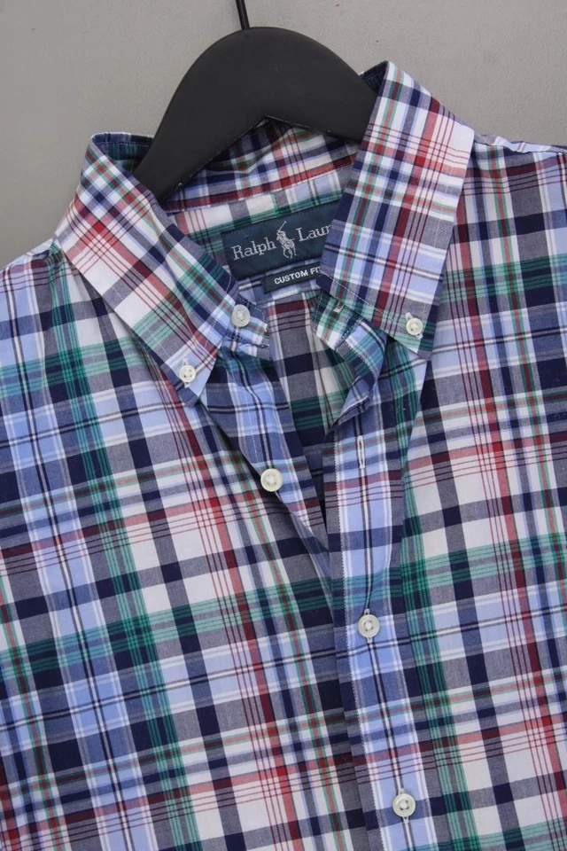 ✨ Ralph Lauren Karohemd Classic Hemd für Herren Gr. 52, L kariert Kurzarm ✨ - Bild 2 von 4